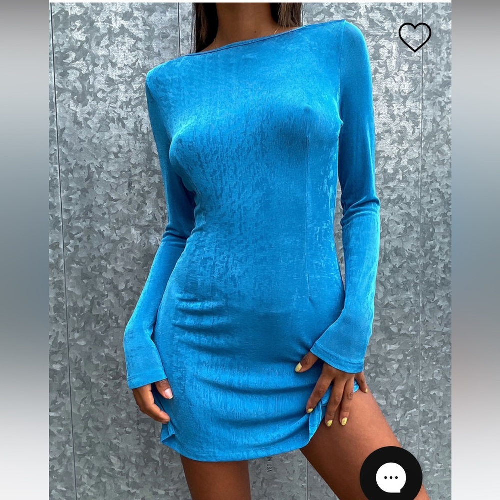 Princess Polly Montanna Mini Dress Blue